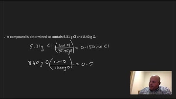 6.2 Determining Empirical and Molecular Formulas