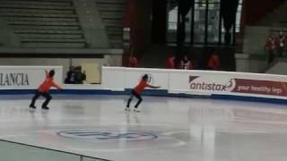 2010 Torino Worlds Qing Pang & Jian Tong - Official Practice March 21st  (2)