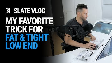 My Favorite Trick For Fat And Tight Low End On Mixes | Slate Digital