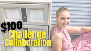 Easy Blended Finish Dresser Makeover | Trash to Treasure Flip | $100 Challenge
