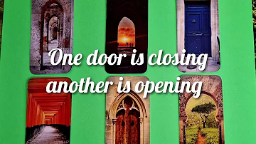 ✨️ One door is closing & another door is opening ✨️ pick a card tarot 💖 timeless ✨️