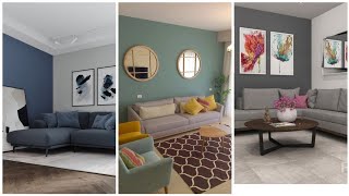 Latest Living Room Color Combinations 2024|| Color Trends for Modern Homes | Latest Wall  Colors
