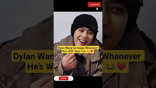 Dylan Wang So Happy Whenever He’s With Shen Yue 😂💗 #kpop #cdrama #dylanwang #kdrama #shenyue #dyshen