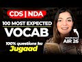 All important English words for CDS 1 2026| NDA 2026 English | Antonyms | Synonyms | Vocabulary 