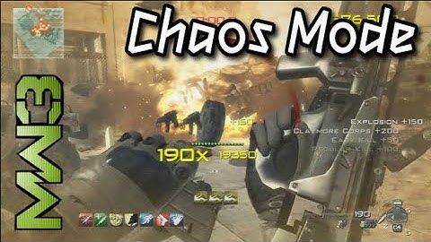Modern Warfare 3 - Chaos Mode Gameplay - DLC First Look