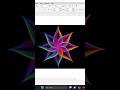 Freehand & Blend tool Design coreldraw #shorts #ytshorts #viral