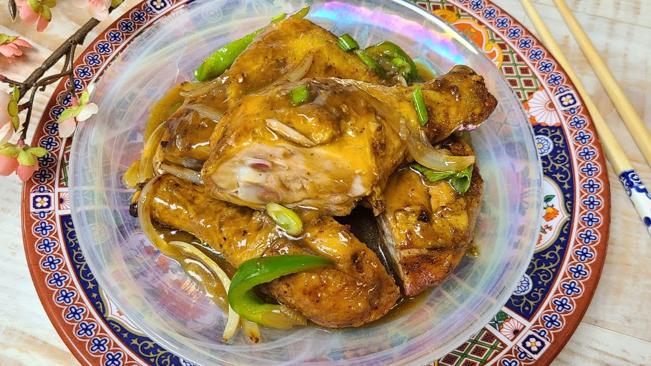 How to make Mom's Trini Chinese Chicken with Sauce - Episode 1055 - YouTube