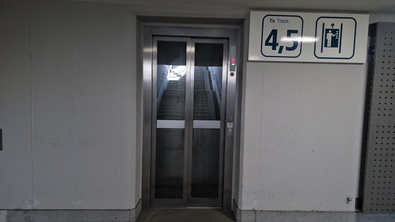 3x 2020 Sch8ndler elevators at Train station in Maribor, Slovenia