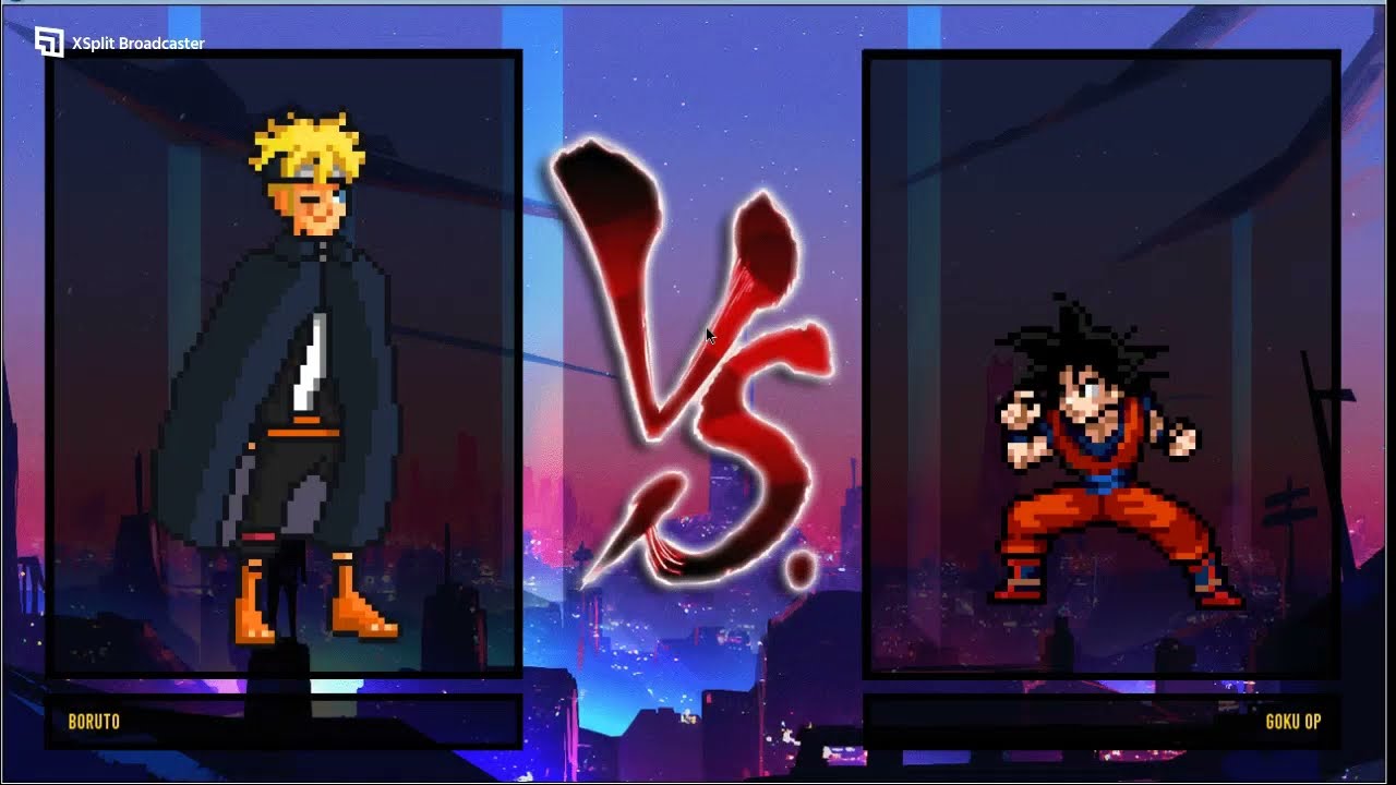 Boruto Teenager vs Son Goku OP AI Battle Jump Force V12