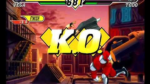 Capcom VS SNK 2 (Dreamcast) Arcade as M. Bison