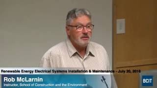 BCIT Renewable Energy Electrical Systems Installation and Maintenance | Information Session