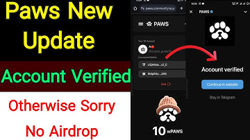 Paws Phantom Wallet Connect Problem Solution | Verify via PAWS Web Task | Account verified