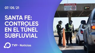 Santa Fe: controles en el túnel subfluvial