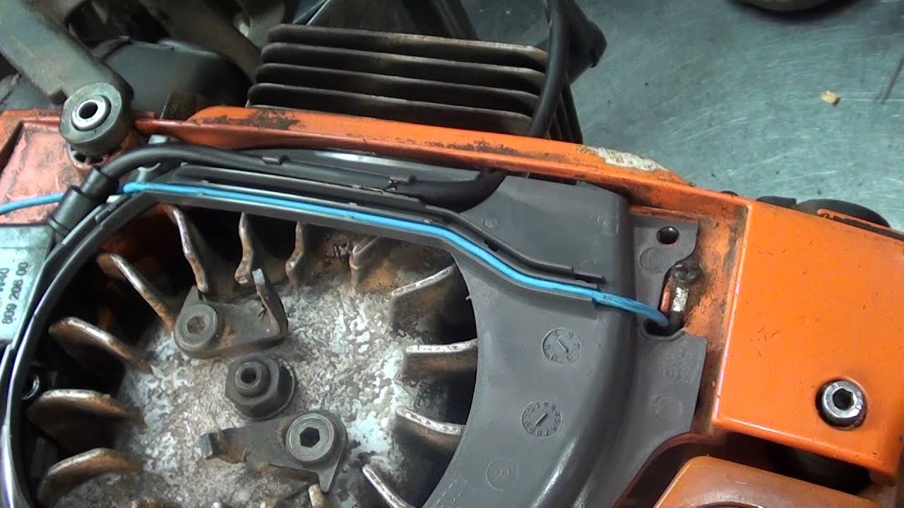 The chainsaw guy shop talk Husqvarna 372 XPW ignition repair 2 - YouTube