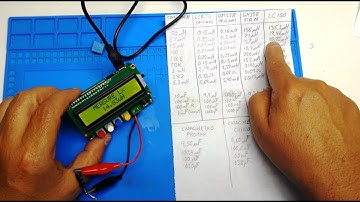 Medidor de capacitancia e inductancia LC100-A - Modificacion para mejoras en las medidas