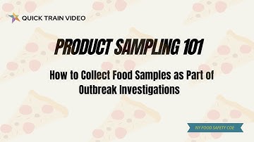 Product Sampling 101