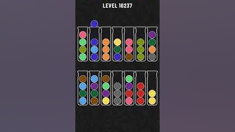 Ball Sort Puzzle Level 10237 / Water Sort Puzzle Level 10237  / all the same
