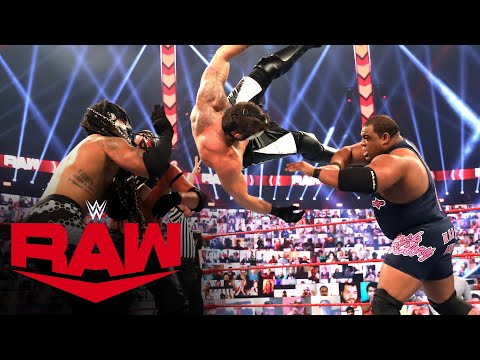 Keith Lee, Braun Strowman, Sheamus & Riddle vs. RETRIBUTION: Raw, Nov. 16, 2020