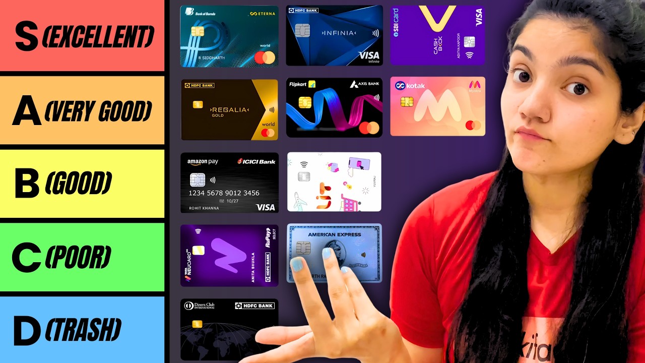 I Ranked Every Credit Card from BEST to WORST || Best Credit Cards 2024 ...