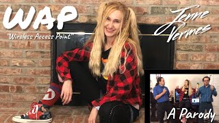 WAP (GAMER PARODY) - CARDI B ft. MEGAN THEE STALLION COVER - "Wireless Access Point" - Jenne Vermes