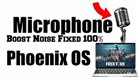 Phoenix os mic problem Solved | Garena freefire | joystick , mic phoenix os problem| garena freefire