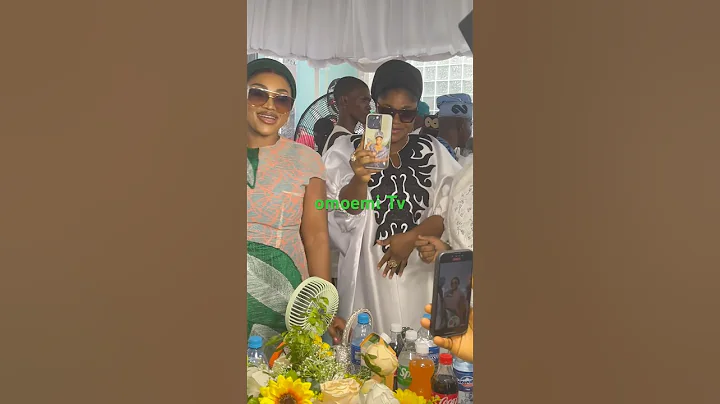 Mercy Aigbe and Eniola Ajao