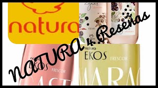 NATURA Perfumes y Fragancias, Reseña de 4 Fragancias, #montsebaglivi #perfumes #reseñas #natura