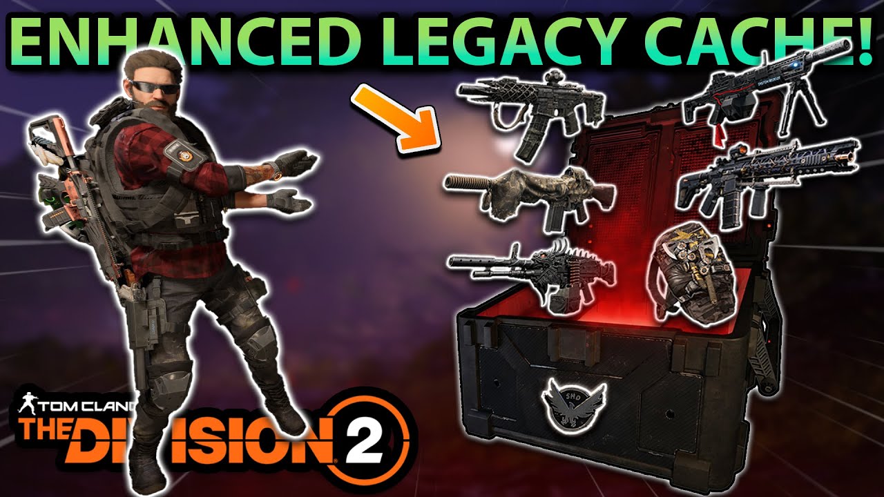 The Division 2 | Enhanced Legacy Caches Worth It? GUARANTEED Snitch ...