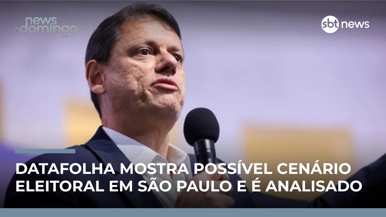 Datafolha: Especialista analisa cenário eleitoral em SP e impactos nacionais | #SBTNews