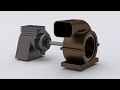 SolidWorks Tutorial to Create Motor Blower Assembly