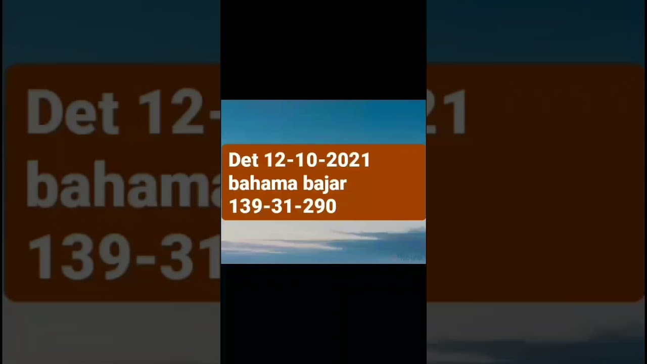 Det 12-10-2021 bahama bajar gems