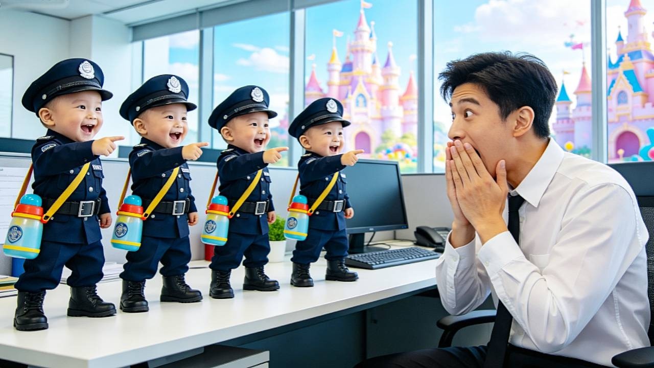 4 enfants de 5 ans, gardes du corps du PDG : ses sosies ! L’ADN sidère. 😱