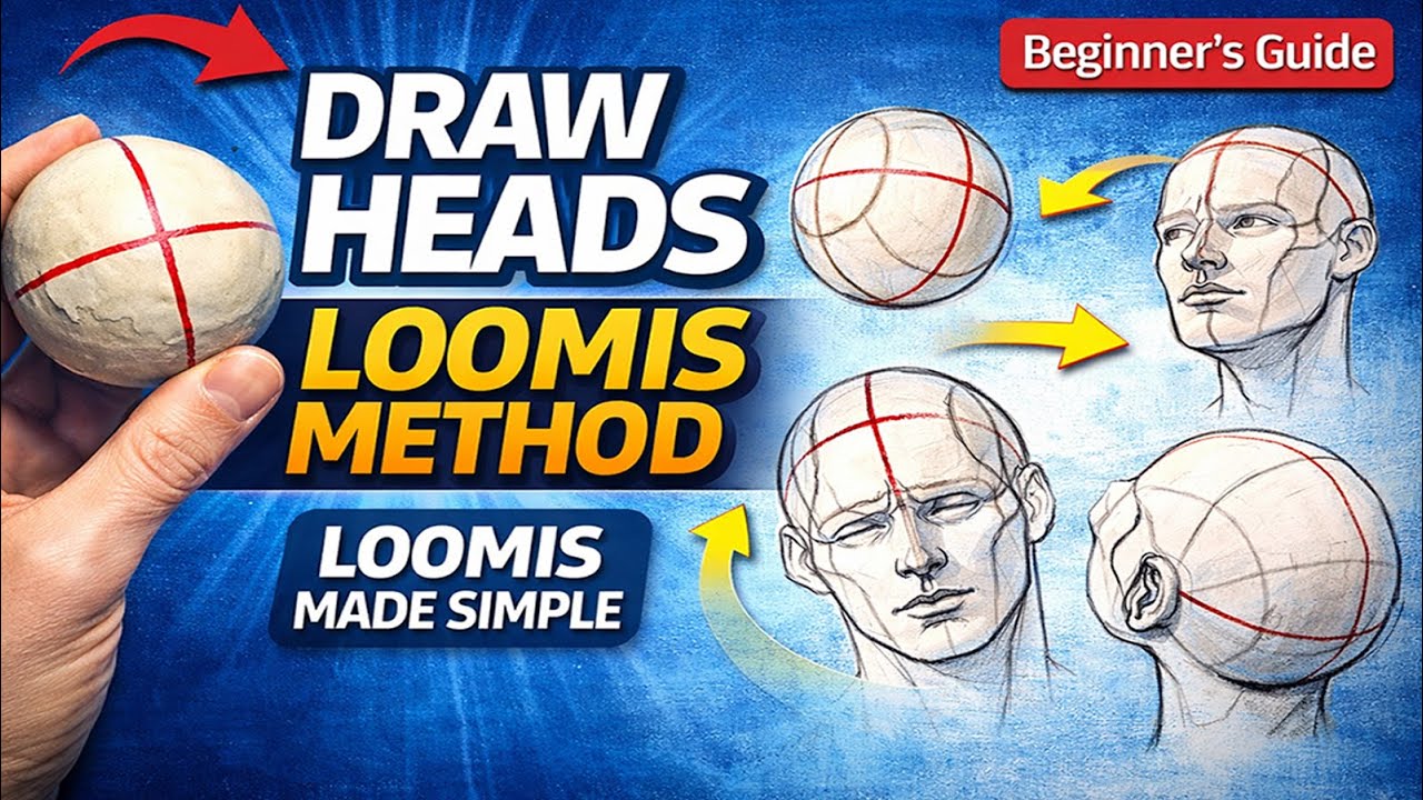 The Loomis Method Rotation The All Important Cross on the Ball | Loomis Method Explained (Part 2 ...