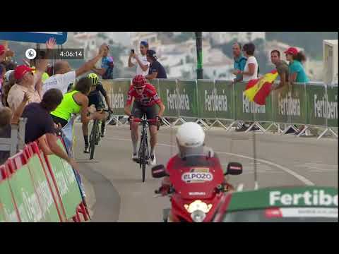 تصویری: Vuelta a Espana 2017: کریس فروم در مرحله 9 در Cumbre del Sol انتقام می گیرد