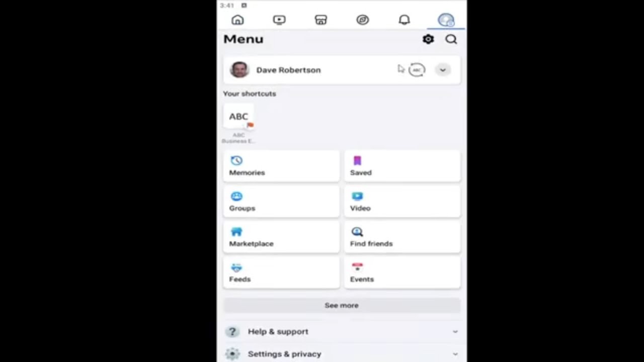 How to Find Account Status Settings on Facebook Mobile App (iOS ...