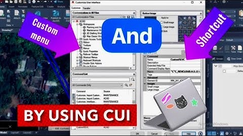 AutoCAD Custom shortcut and menu creation @Suginraj