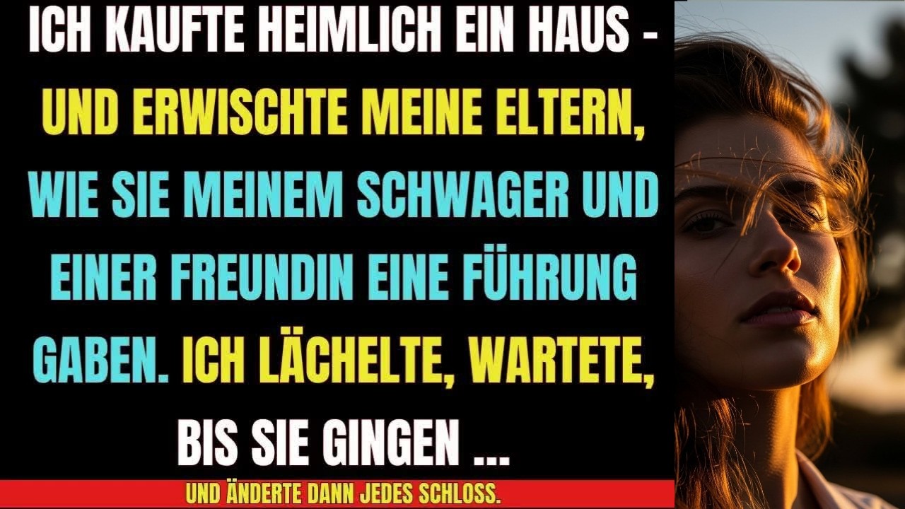 Ich sah über die Kamera, wie meine Eltern mein Haus betraten – ohne meine Erlaubnis!