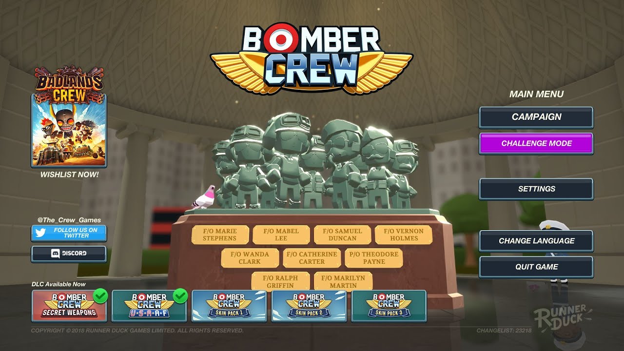 Bomber Crew B17 challenge