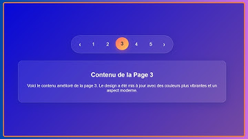 Créez une Pagination Époustouflante en HTML & CSS - Guide Complet pour Débutants !