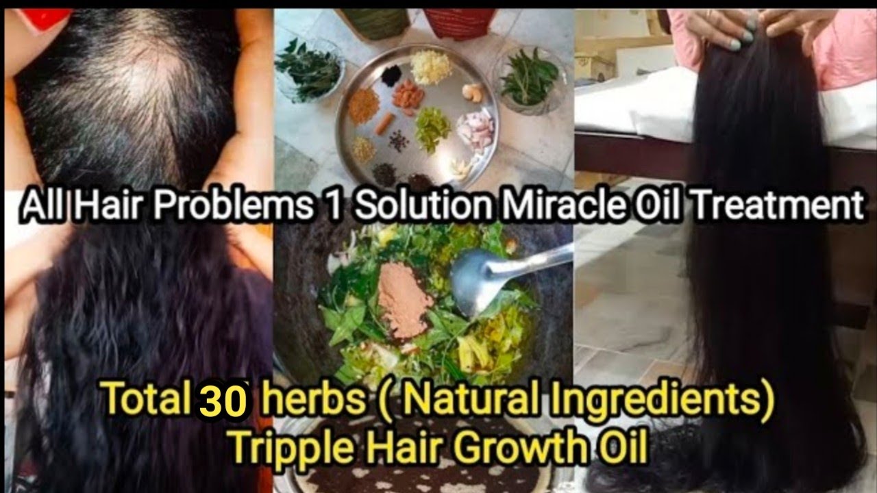 Масло №1 в мире для сверхбыстрого роста волос заставит ваши волосы расти длиннее и гуще в 4 раза ...