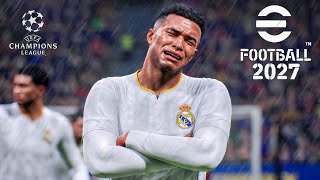 eFootball 2027 (PS5 PRO) 4K | REAL MADRID vs. BARCELONA | UEFA Champion League 2027 - UPDATE