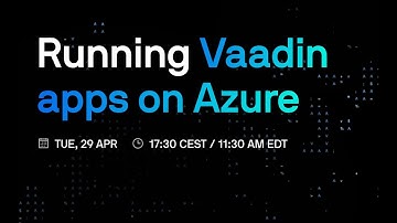 Running Vaadin apps on Azure