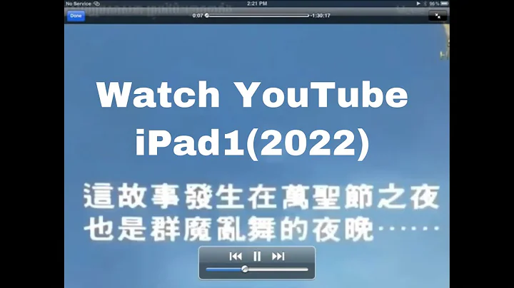 Watch YouTube Full Screen on Safari (2022)iPad1