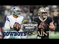 BANGnACES LIVEnDIRECT | TNF Dallas Cowboys vs New Orleans Saints Week 13 | LIVE PLAYBY PLAY