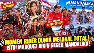 MANDALIKA IN SHOCK! Marquez's Wife Dances Jaipong, Fermin Aldeguer Goes Wild Yelling in Javanese ...