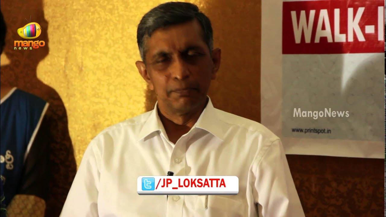 Loksatta Jayaprakash Narayan Family Photos Jana Sena Pawan Kalyan support will help Lok Satta - Jayaprakash