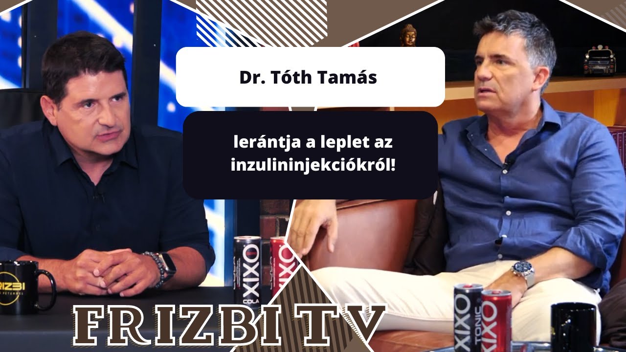 Dr. Tóth Tamás lerántja a leplet az inzulininjekciókról!