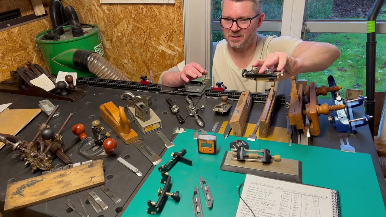 Veritas vs Hongdui - A honing guide review part 3 (Specialty blades)