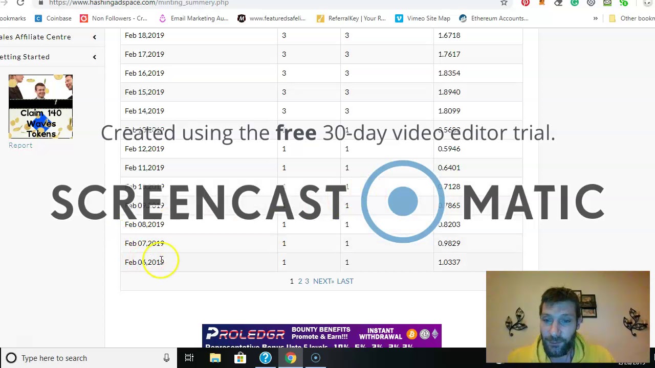 Review Of Hashing Adspace Mint Asimi From Your Cell Phone, I Show You How In This How To Video!