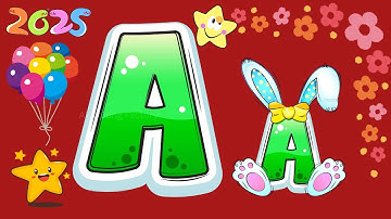 ABC-lied (NIEUWE VERSIE) | Modern alfabet voor kinderen 2025 | #newabcsong #leren